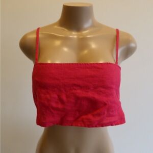 Reformation Fuchsia Camisole Top